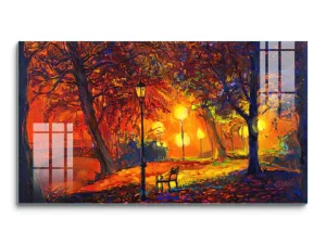 landscape acrylic wall photo