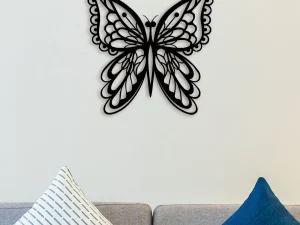 Sweet Butterfly Metal Wall Art