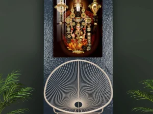 Lord Venkateswara Swamy Acrylic Wall art